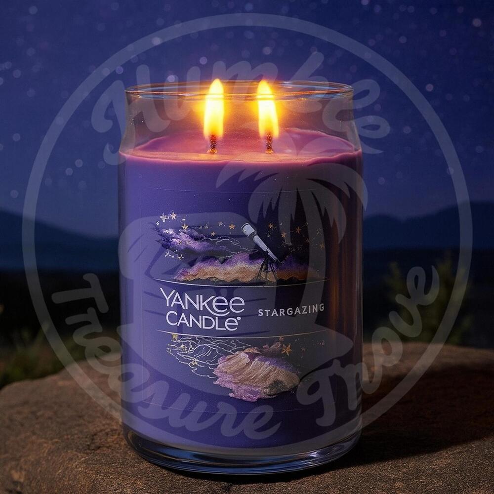 Yankee Candle Stargazing 20‎ oz 2-Wick Tumbler Lavender, Eucalyptus & Vanilla